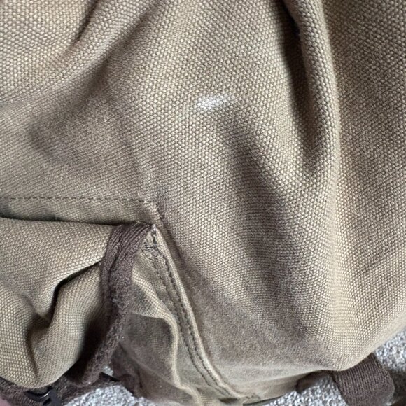 Ralph Lauren Denim & Supply Military Cargo Army Backpack Canvas Bag Bookbag - Picture 16 of 16